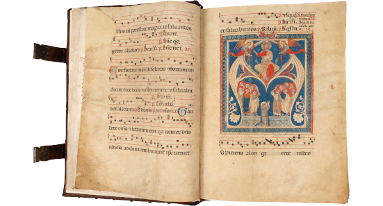 Antifonario, ms 4-0813, Biblioteca di Cortona