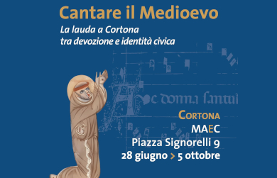 Promo Cortonantiquaria 2025 - Mostra del MAEC: Cantare il Medioevo